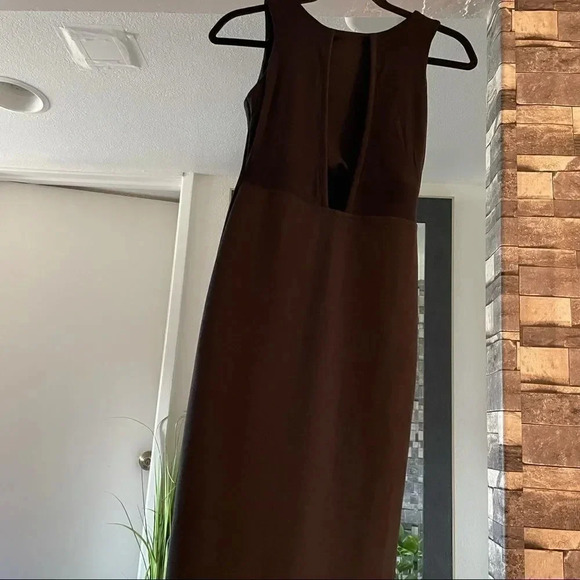 Midi Bodycon cutout mesh dress - Picture 3 of 13